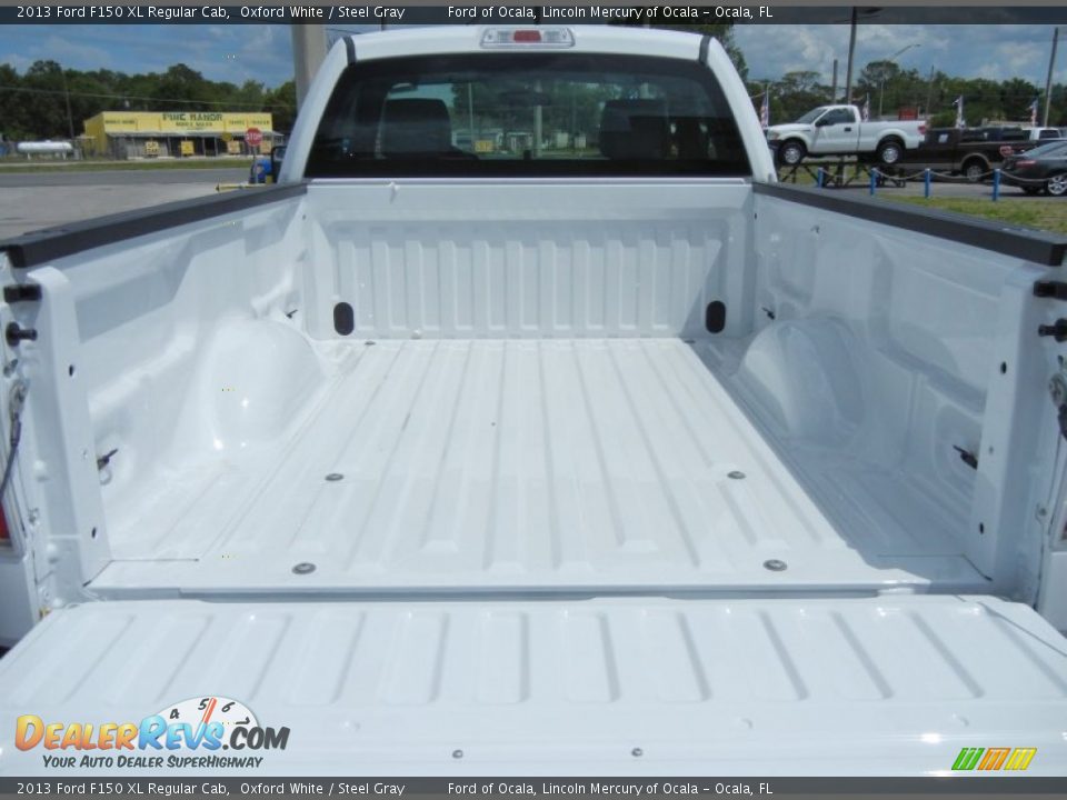 2013 Ford F150 XL Regular Cab Oxford White / Steel Gray Photo #4