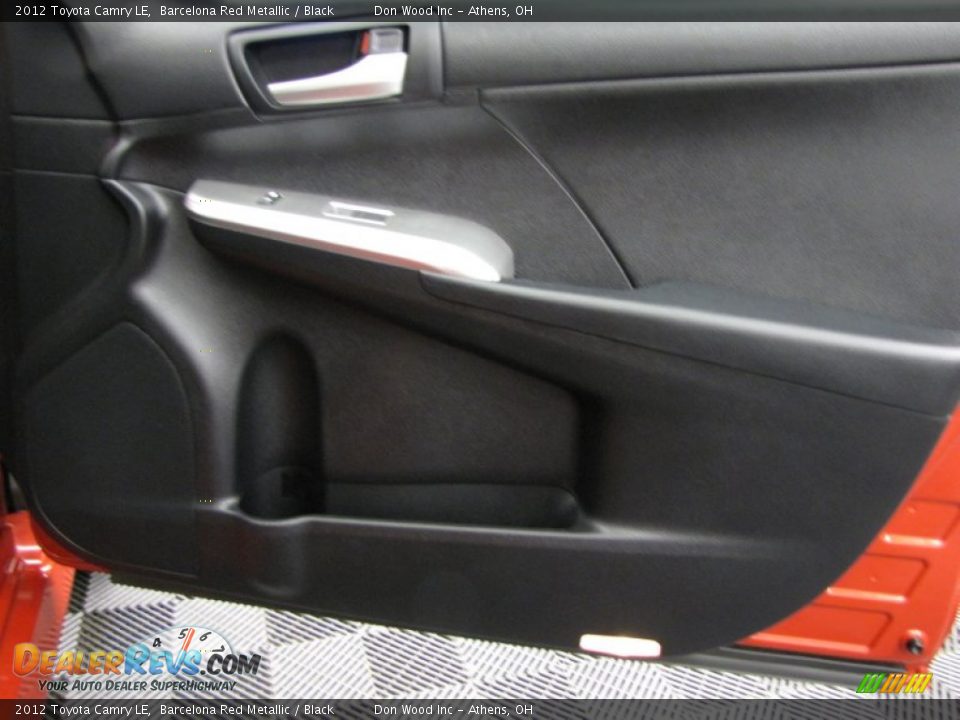 2012 Toyota Camry LE Barcelona Red Metallic / Black Photo #17