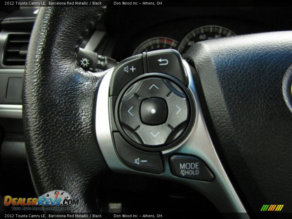 2012 Toyota Camry LE Barcelona Red Metallic / Black Photo #19