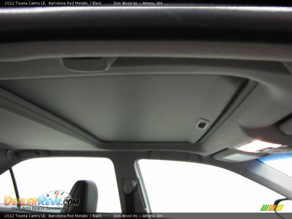 2012 Toyota Camry LE Barcelona Red Metallic / Black Photo #28