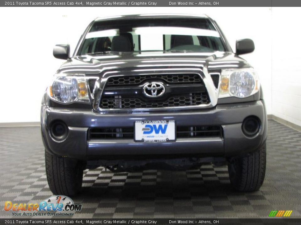 2011 Toyota Tacoma SR5 Access Cab 4x4 Magnetic Gray Metallic / Graphite Gray Photo #2