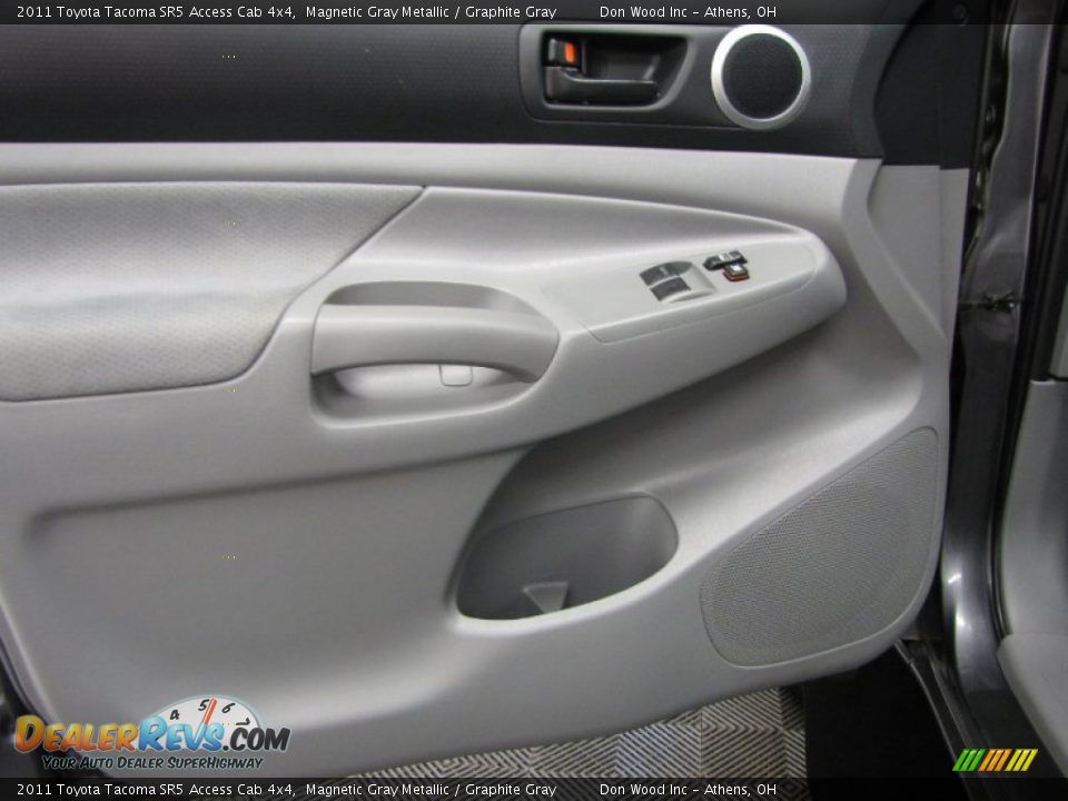 2011 Toyota Tacoma SR5 Access Cab 4x4 Magnetic Gray Metallic / Graphite Gray Photo #11