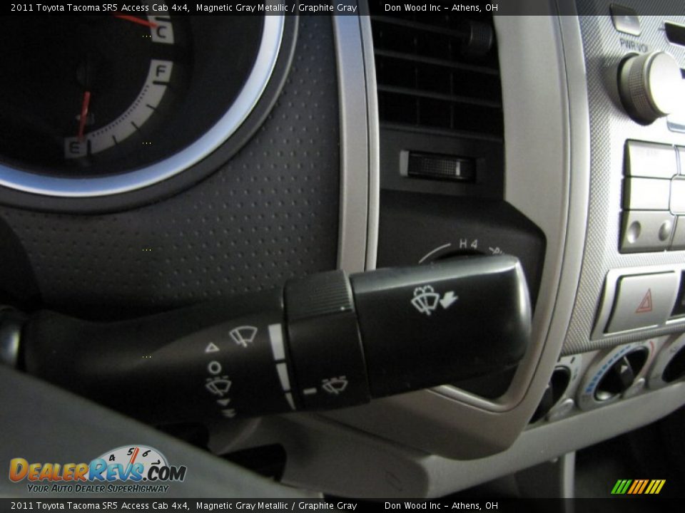 2011 Toyota Tacoma SR5 Access Cab 4x4 Magnetic Gray Metallic / Graphite Gray Photo #19