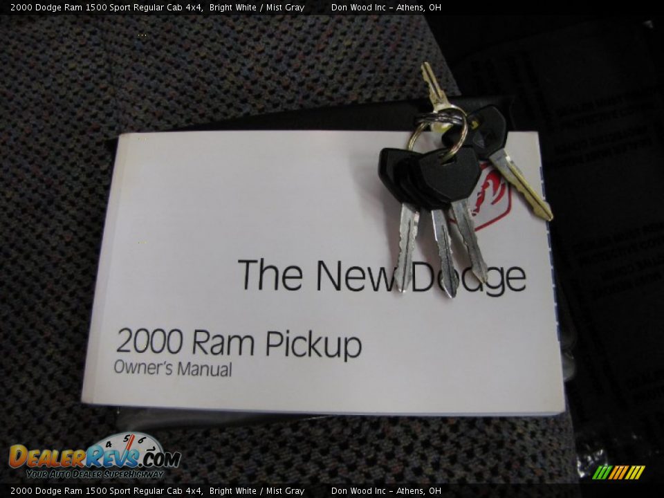 Books/Manuals of 2000 Dodge Ram 1500 Sport Regular Cab 4x4 Photo #23