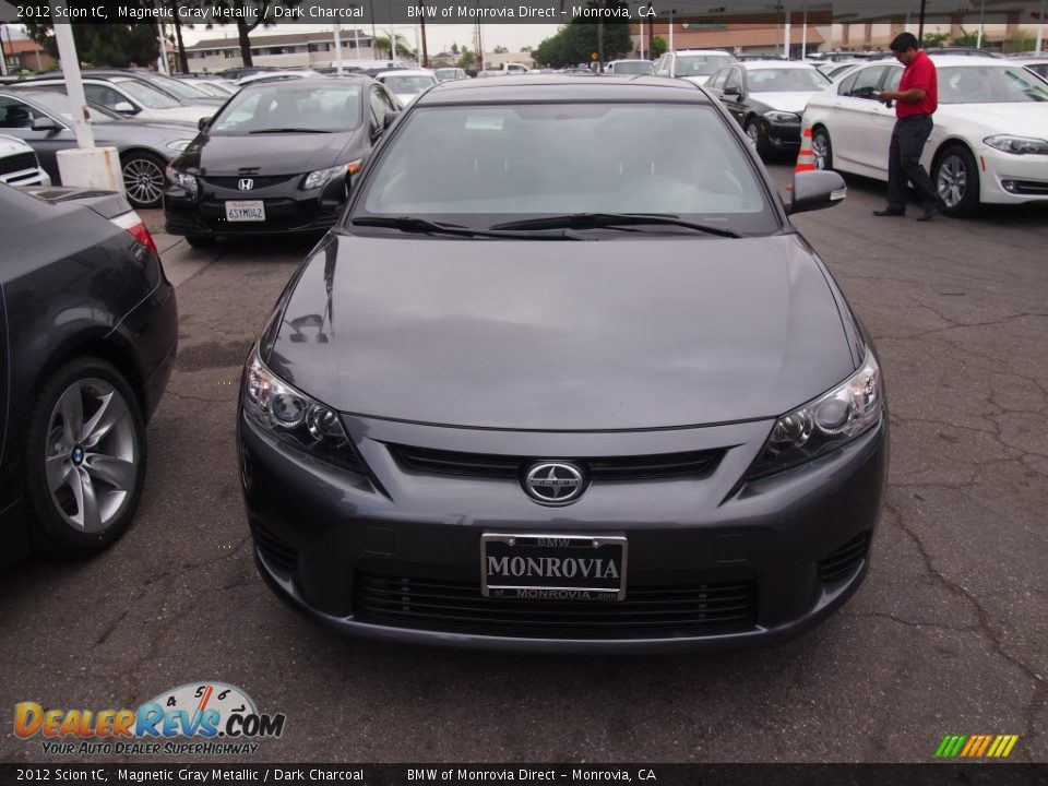 2012 Scion tC Magnetic Gray Metallic / Dark Charcoal Photo #2