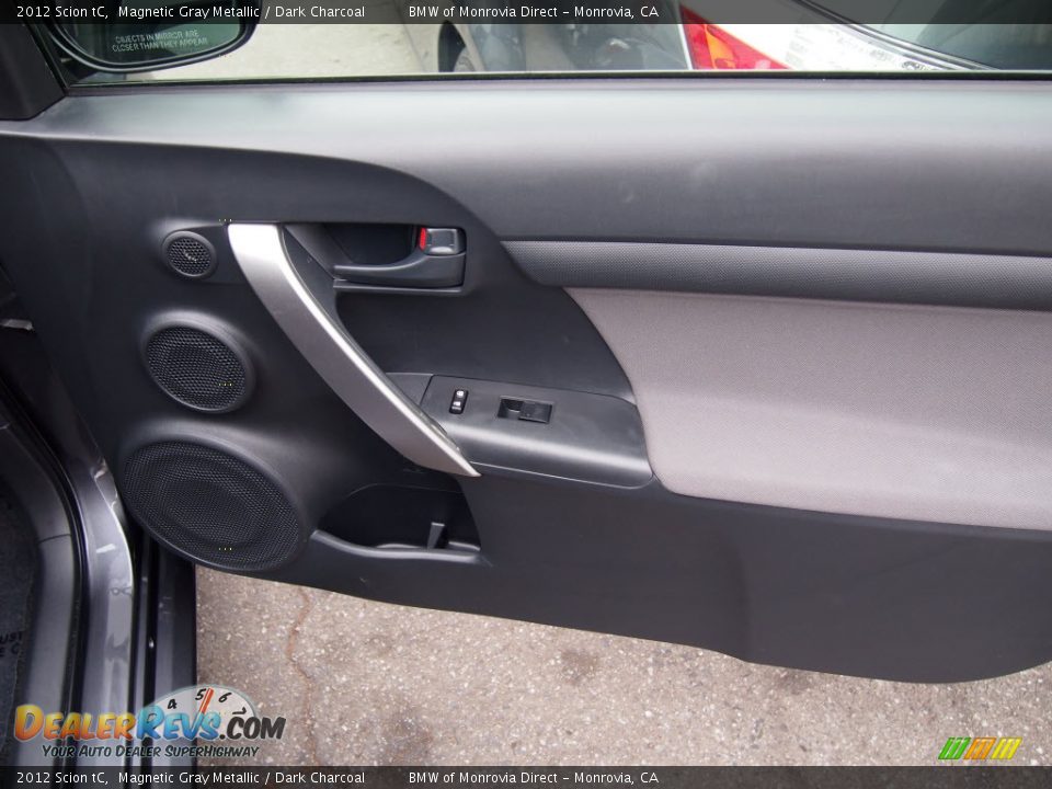 2012 Scion tC Magnetic Gray Metallic / Dark Charcoal Photo #4