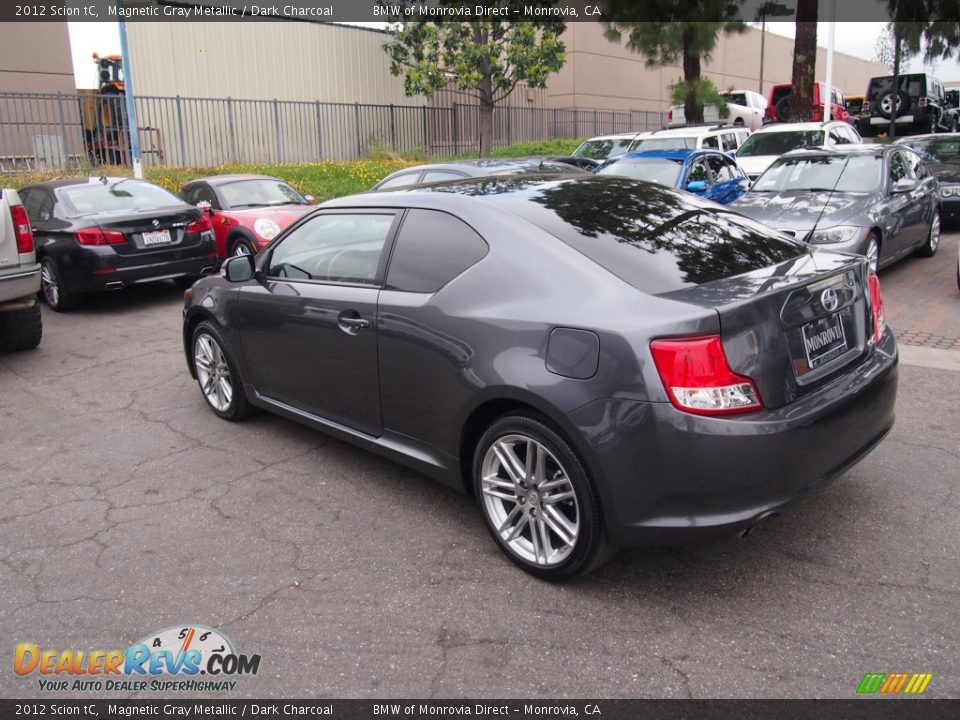 2012 Scion tC Magnetic Gray Metallic / Dark Charcoal Photo #11