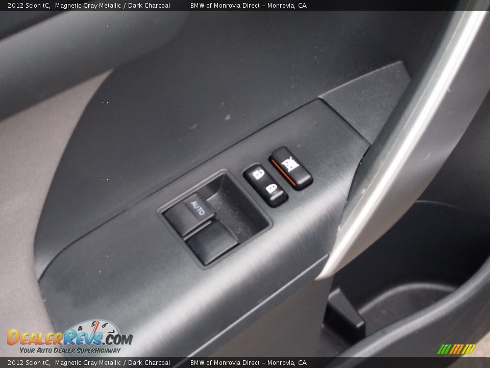 2012 Scion tC Magnetic Gray Metallic / Dark Charcoal Photo #17