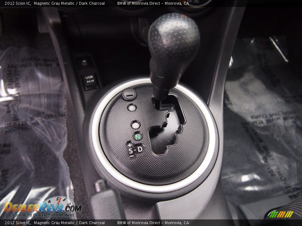 2012 Scion tC Magnetic Gray Metallic / Dark Charcoal Photo #24