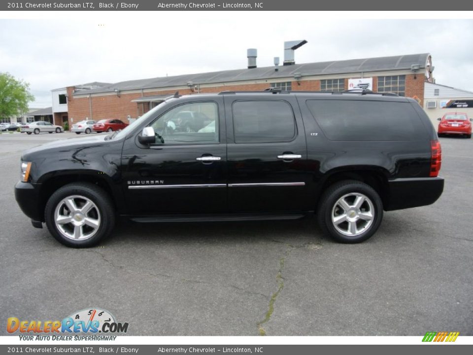 2011 Chevrolet Suburban LTZ Black / Ebony Photo #3