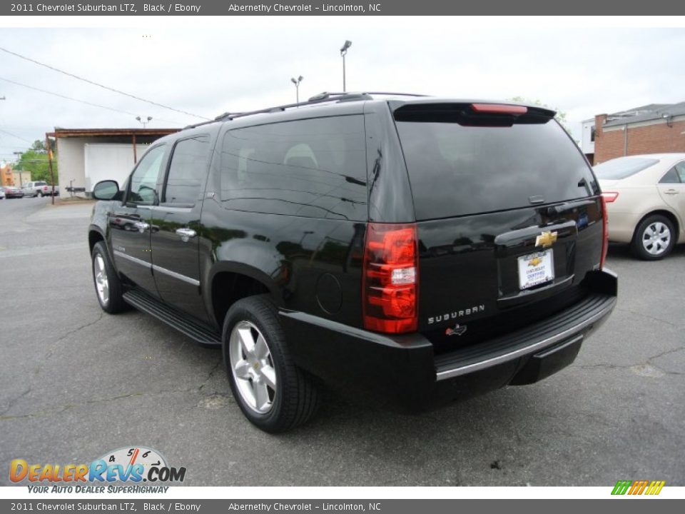 2011 Chevrolet Suburban LTZ Black / Ebony Photo #4
