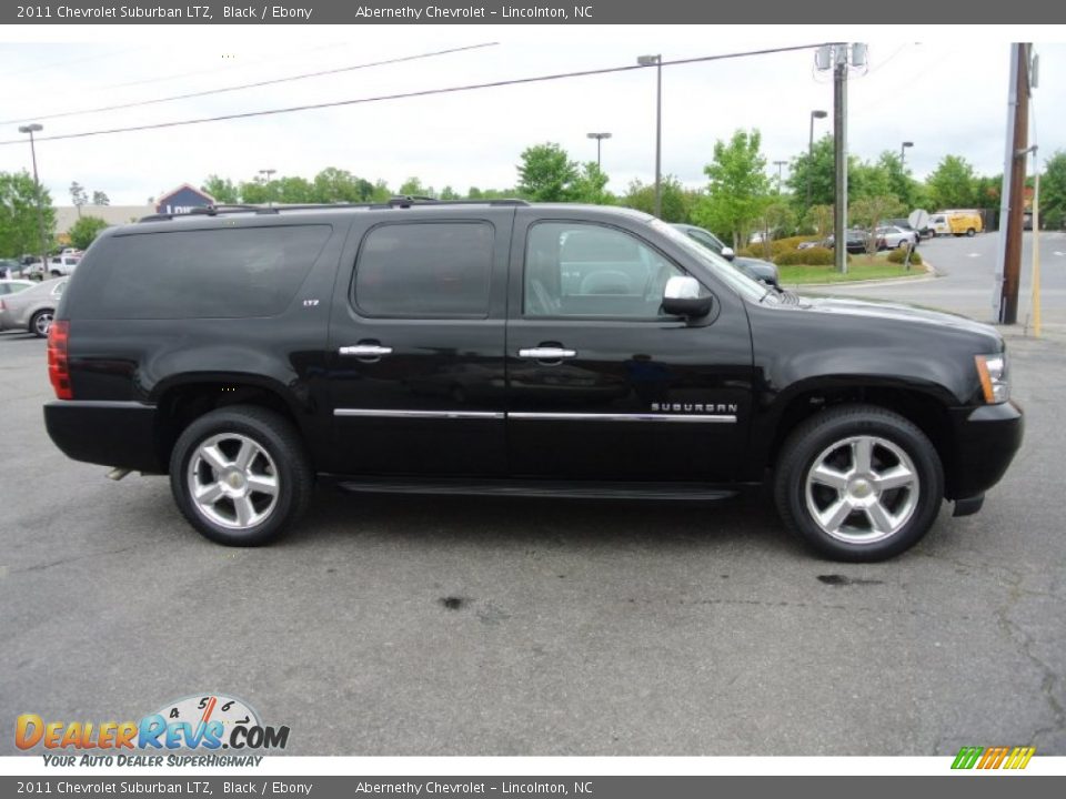 2011 Chevrolet Suburban LTZ Black / Ebony Photo #6