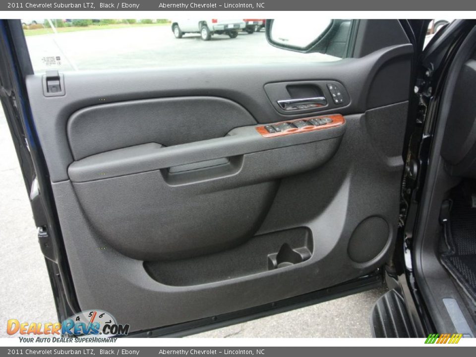 2011 Chevrolet Suburban LTZ Black / Ebony Photo #7