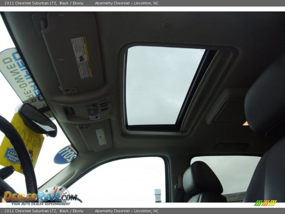 2011 Chevrolet Suburban LTZ Black / Ebony Photo #8