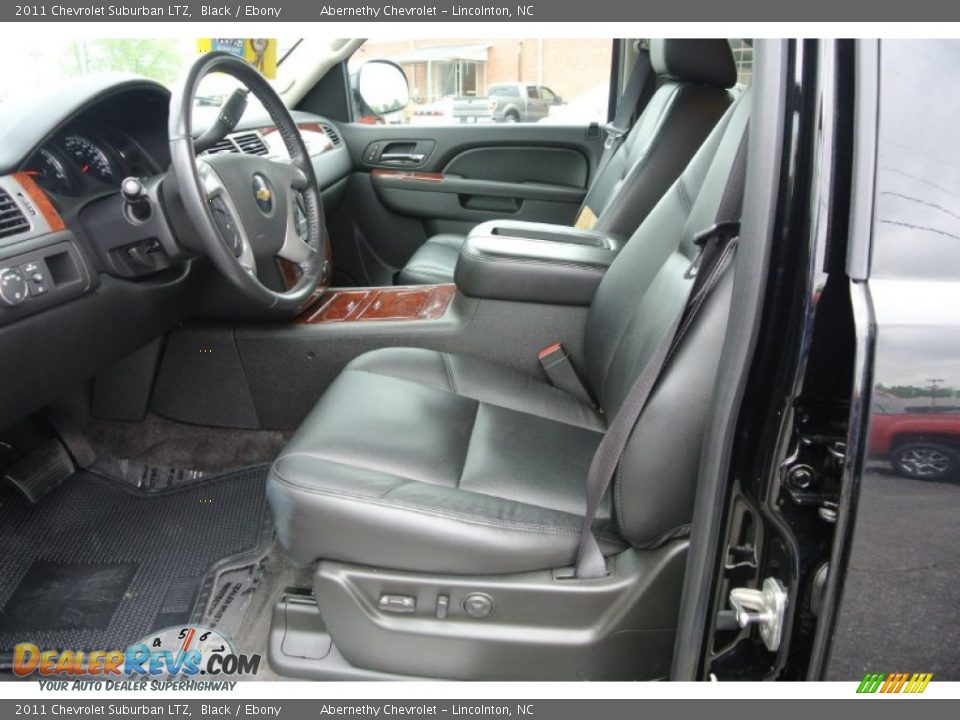 2011 Chevrolet Suburban LTZ Black / Ebony Photo #9