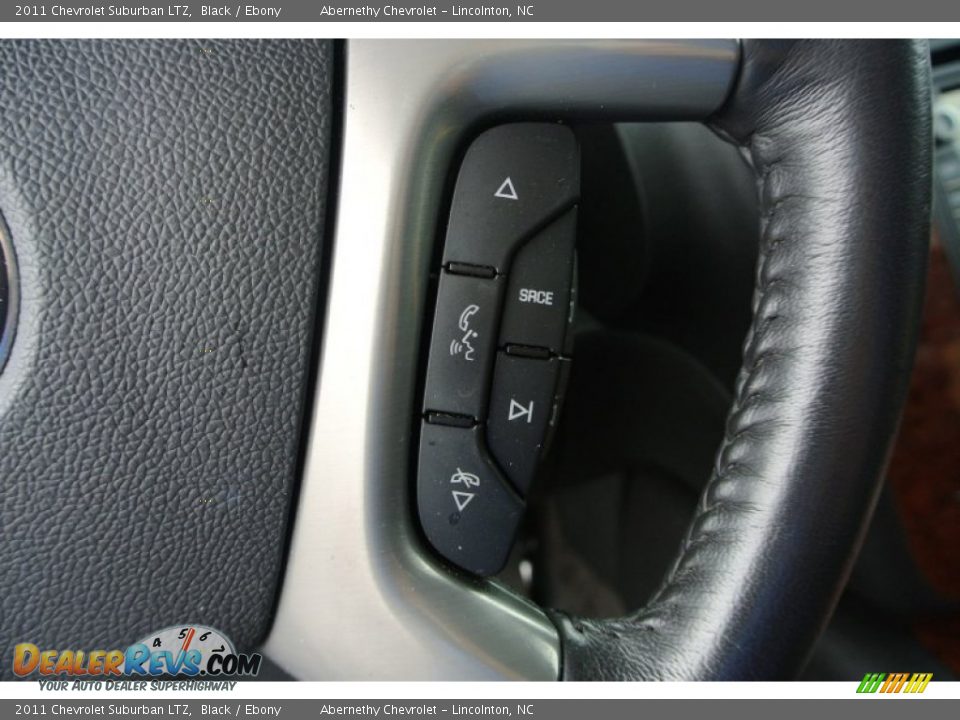 2011 Chevrolet Suburban LTZ Black / Ebony Photo #13