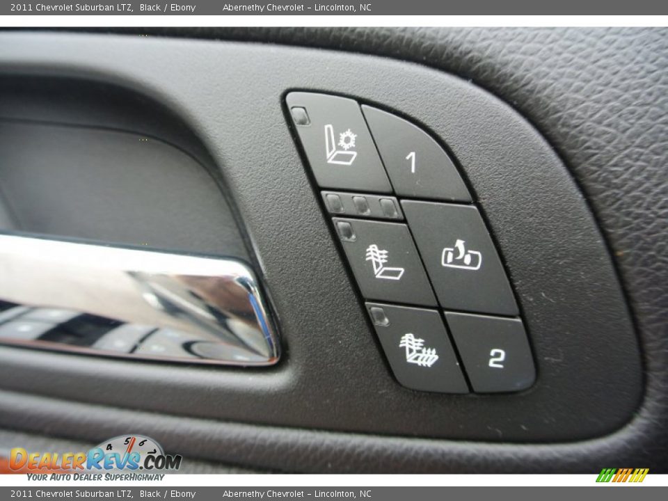 2011 Chevrolet Suburban LTZ Black / Ebony Photo #14