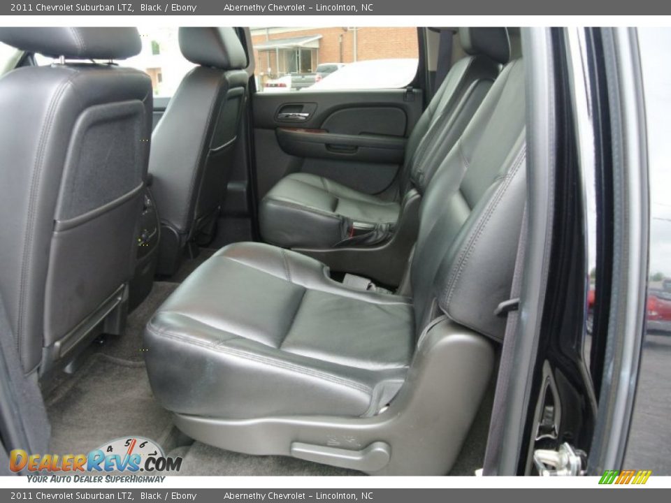 2011 Chevrolet Suburban LTZ Black / Ebony Photo #15