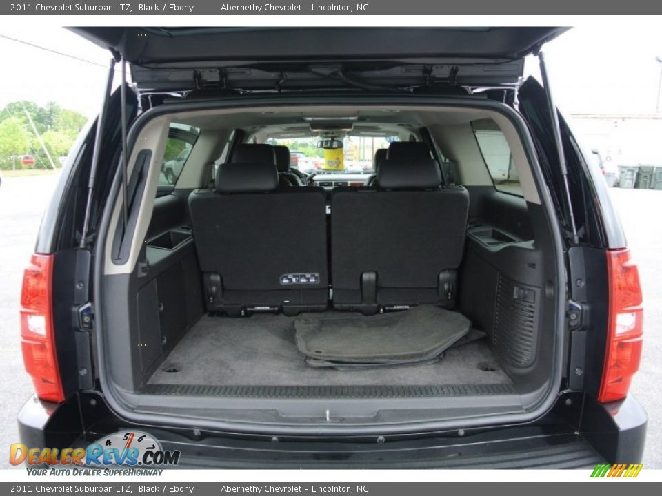 2011 Chevrolet Suburban LTZ Black / Ebony Photo #19