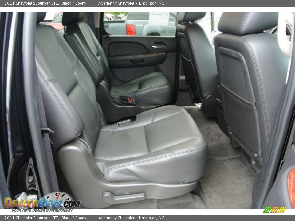 2011 Chevrolet Suburban LTZ Black / Ebony Photo #21