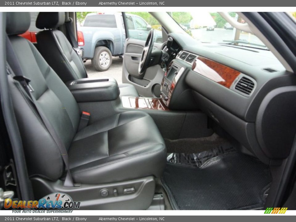 2011 Chevrolet Suburban LTZ Black / Ebony Photo #22