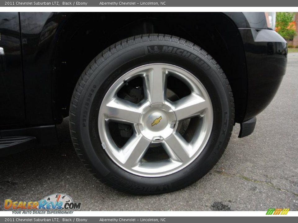 2011 Chevrolet Suburban LTZ Black / Ebony Photo #24