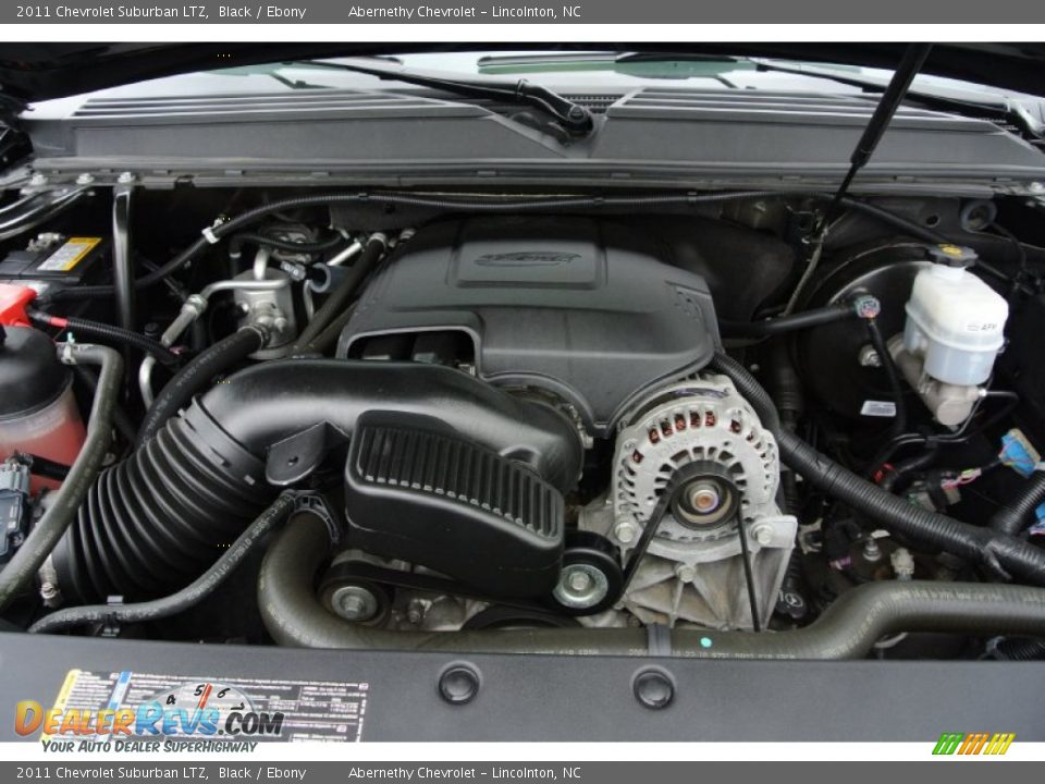 2011 Chevrolet Suburban LTZ Black / Ebony Photo #25