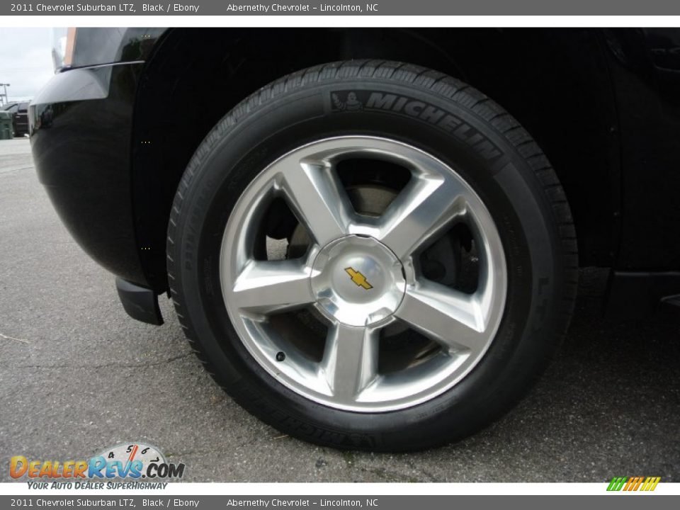 2011 Chevrolet Suburban LTZ Black / Ebony Photo #26