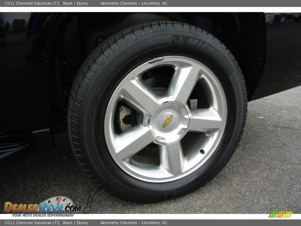 2011 Chevrolet Suburban LTZ Black / Ebony Photo #27