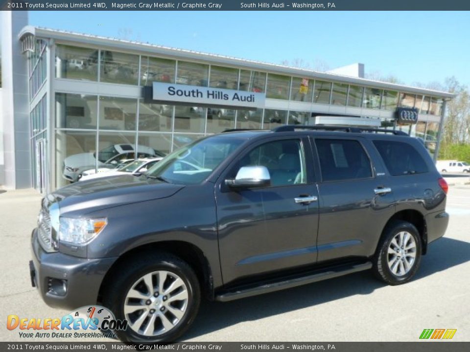 2011 Toyota Sequoia Limited 4WD Magnetic Gray Metallic / Graphite Gray Photo #1