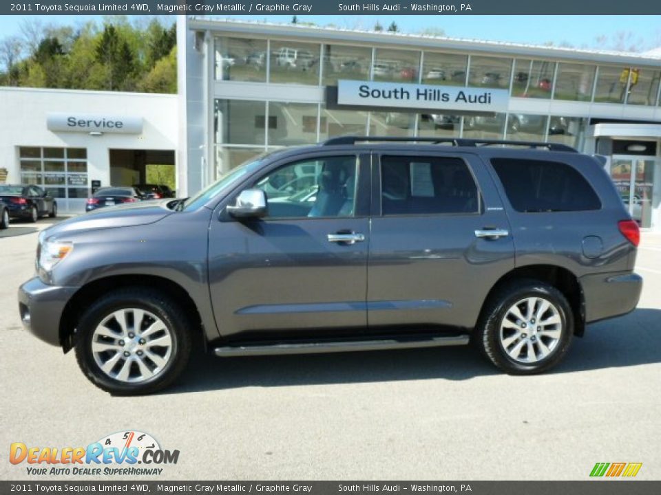 2011 Toyota Sequoia Limited 4WD Magnetic Gray Metallic / Graphite Gray Photo #2