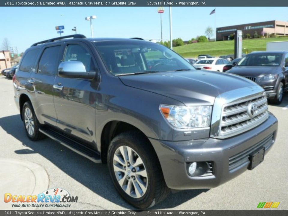 2011 Toyota Sequoia Limited 4WD Magnetic Gray Metallic / Graphite Gray Photo #7