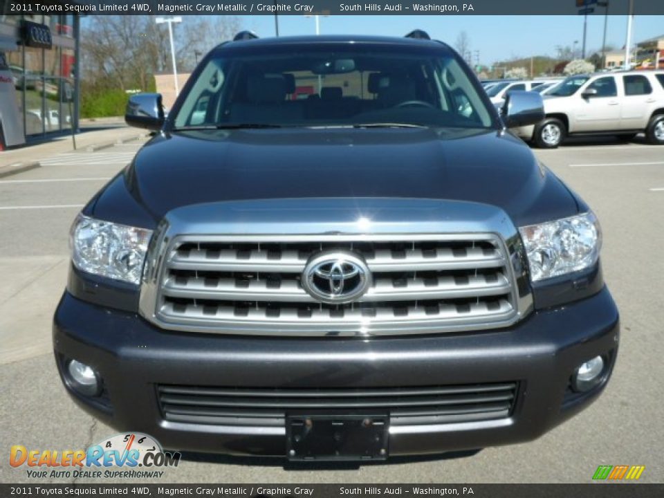 2011 Toyota Sequoia Limited 4WD Magnetic Gray Metallic / Graphite Gray Photo #8
