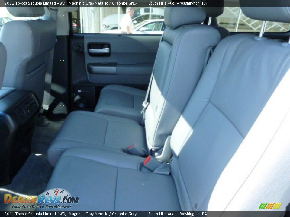 2011 Toyota Sequoia Limited 4WD Magnetic Gray Metallic / Graphite Gray Photo #12