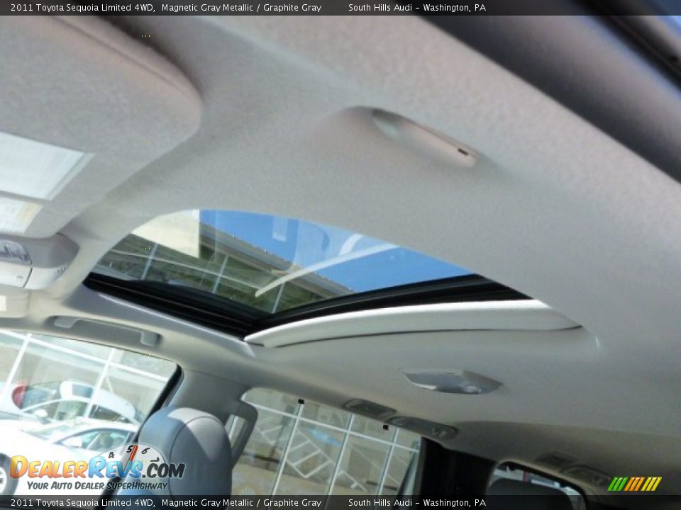2011 Toyota Sequoia Limited 4WD Magnetic Gray Metallic / Graphite Gray Photo #15