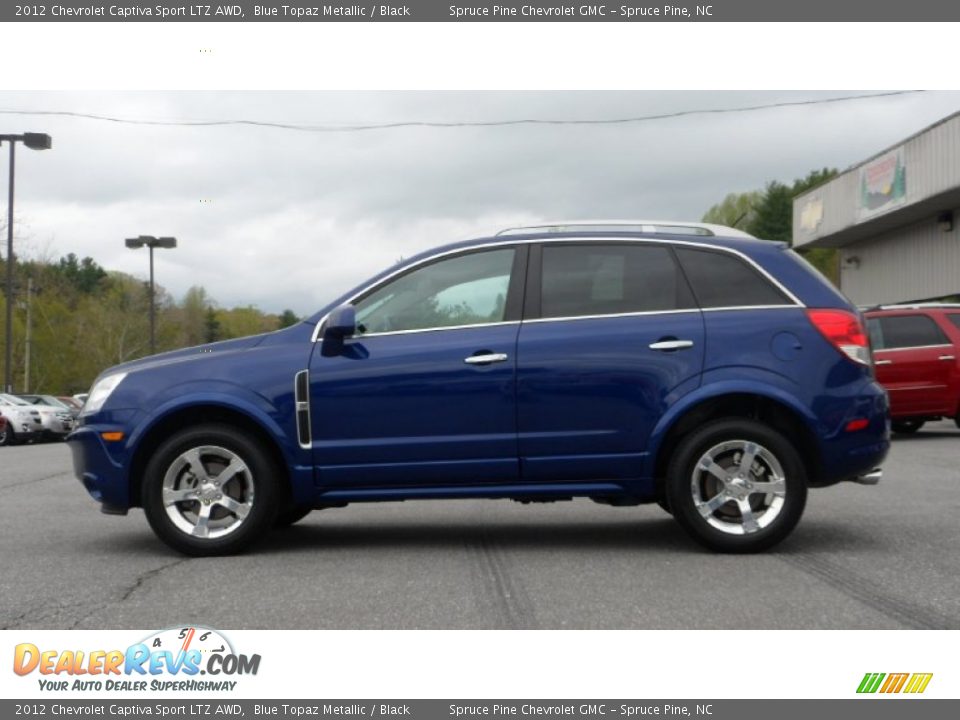 Blue Topaz Metallic 2012 Chevrolet Captiva Sport LTZ AWD Photo #1