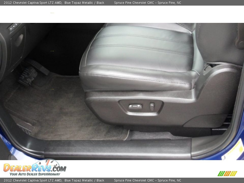2012 Chevrolet Captiva Sport LTZ AWD Blue Topaz Metallic / Black Photo #14