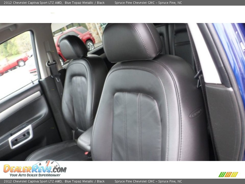 2012 Chevrolet Captiva Sport LTZ AWD Blue Topaz Metallic / Black Photo #15