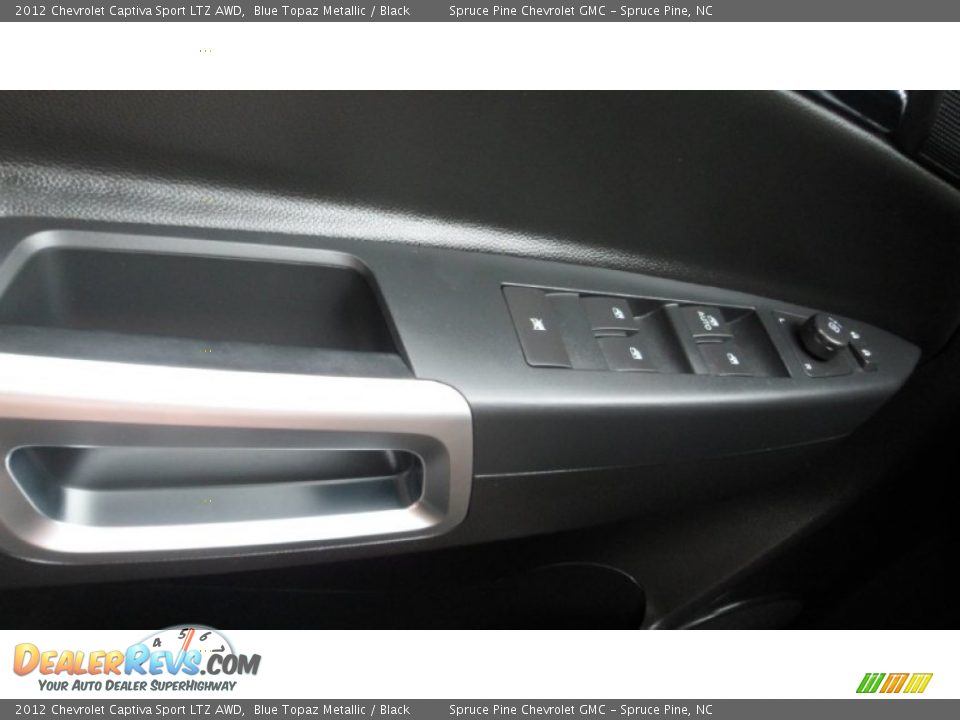 2012 Chevrolet Captiva Sport LTZ AWD Blue Topaz Metallic / Black Photo #21