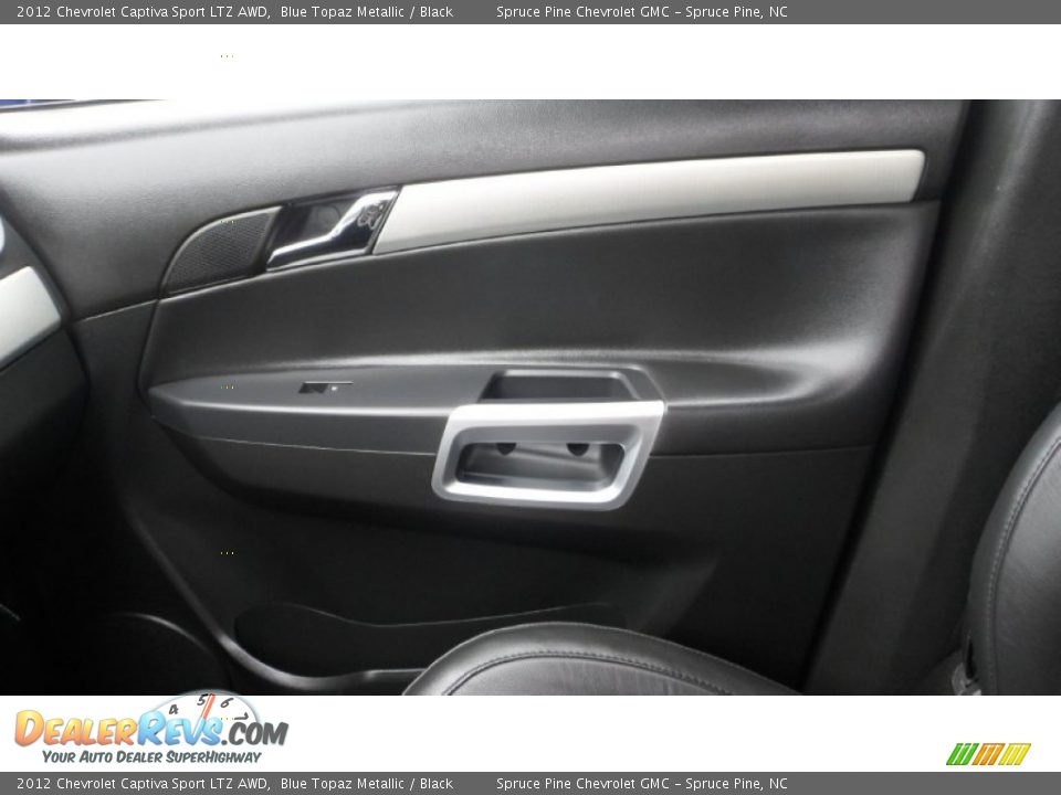 2012 Chevrolet Captiva Sport LTZ AWD Blue Topaz Metallic / Black Photo #22