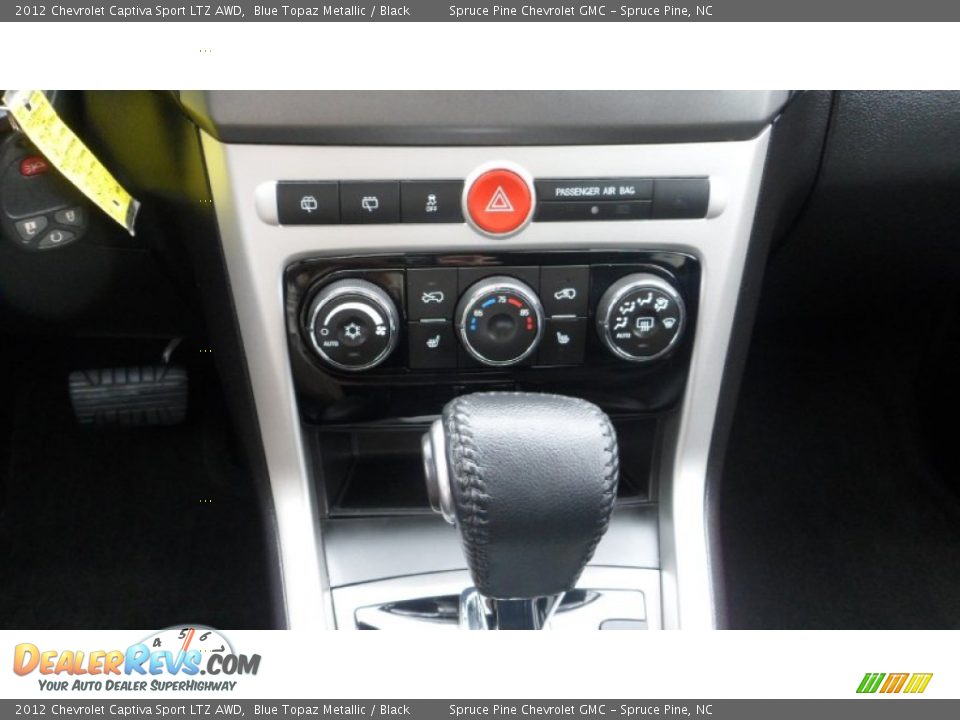 2012 Chevrolet Captiva Sport LTZ AWD Blue Topaz Metallic / Black Photo #24