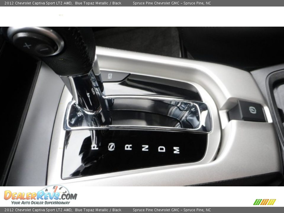 2012 Chevrolet Captiva Sport LTZ AWD Blue Topaz Metallic / Black Photo #25