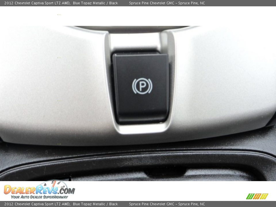 2012 Chevrolet Captiva Sport LTZ AWD Blue Topaz Metallic / Black Photo #26