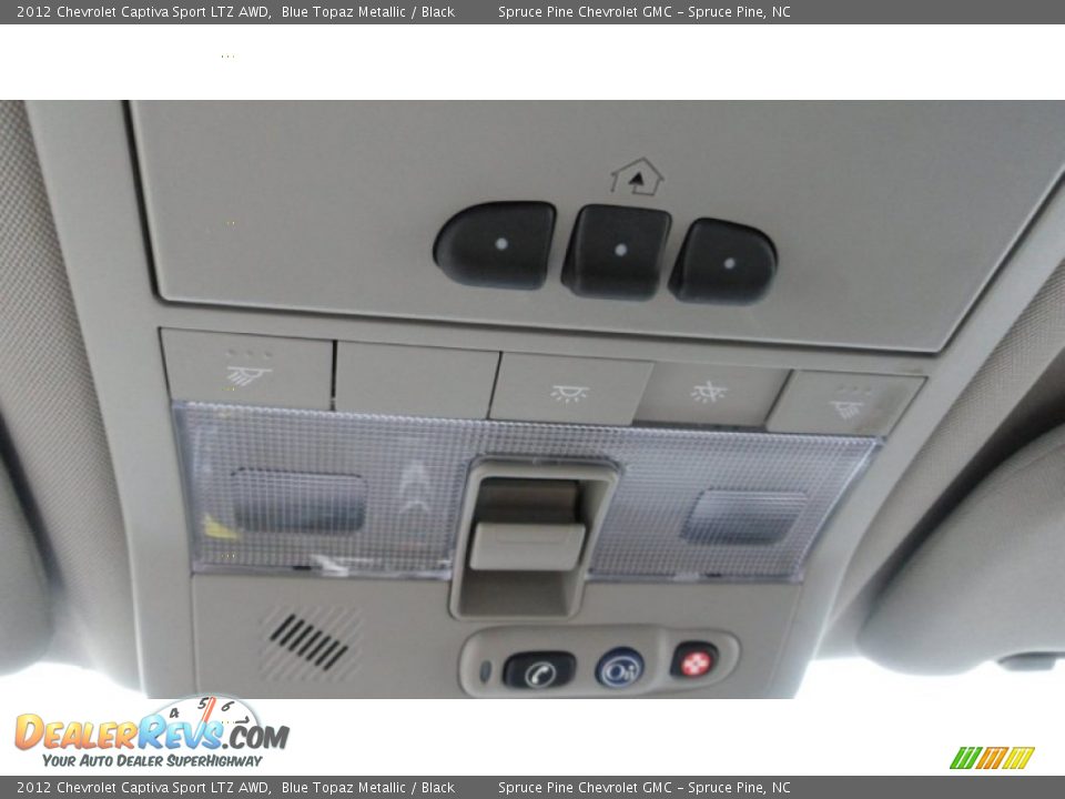 2012 Chevrolet Captiva Sport LTZ AWD Blue Topaz Metallic / Black Photo #29