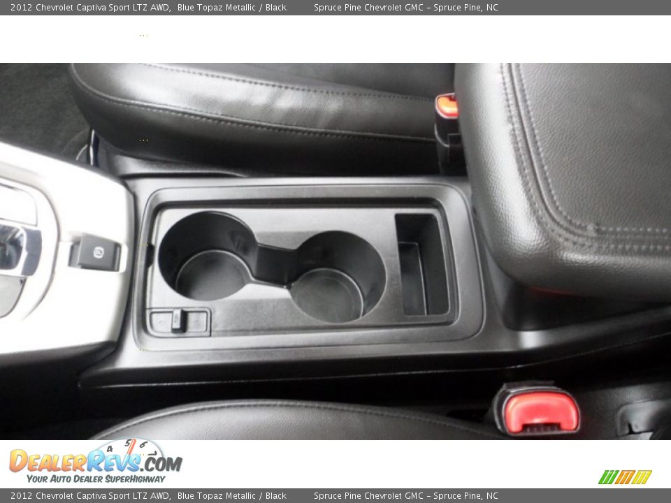 2012 Chevrolet Captiva Sport LTZ AWD Blue Topaz Metallic / Black Photo #31