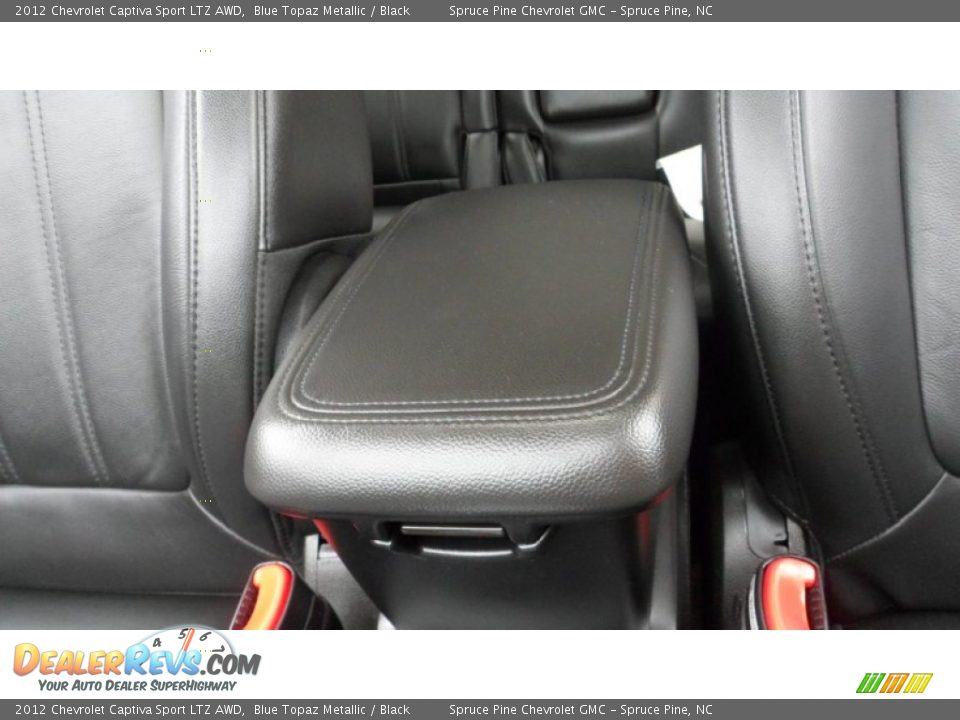 2012 Chevrolet Captiva Sport LTZ AWD Blue Topaz Metallic / Black Photo #33