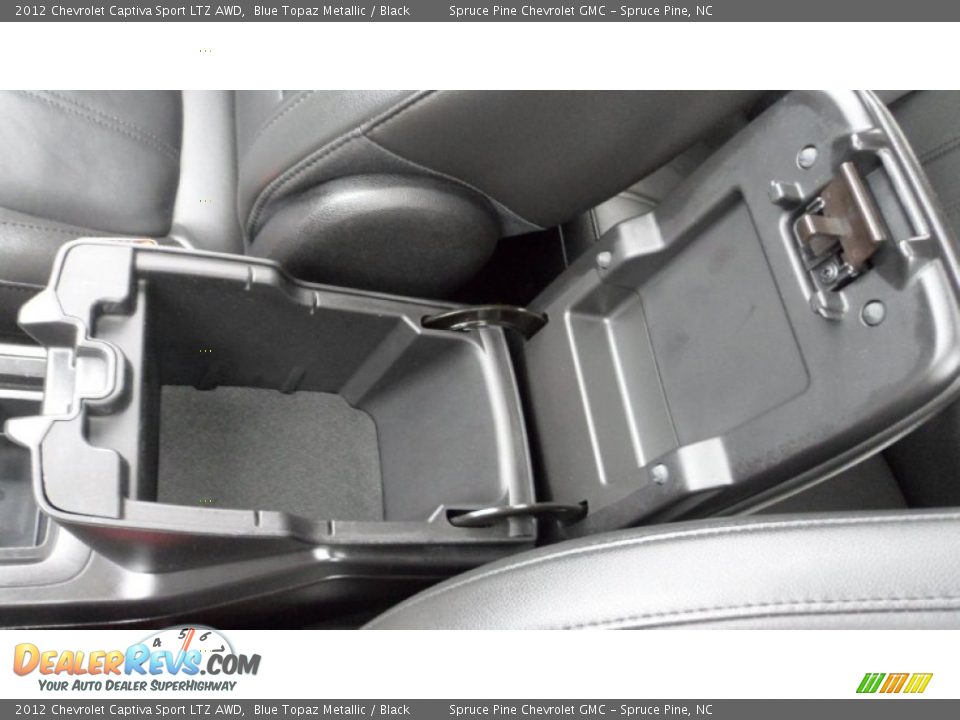 2012 Chevrolet Captiva Sport LTZ AWD Blue Topaz Metallic / Black Photo #34