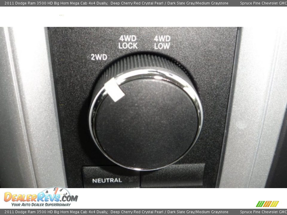 Controls of 2011 Dodge Ram 3500 HD Big Horn Mega Cab 4x4 Dually Photo #34