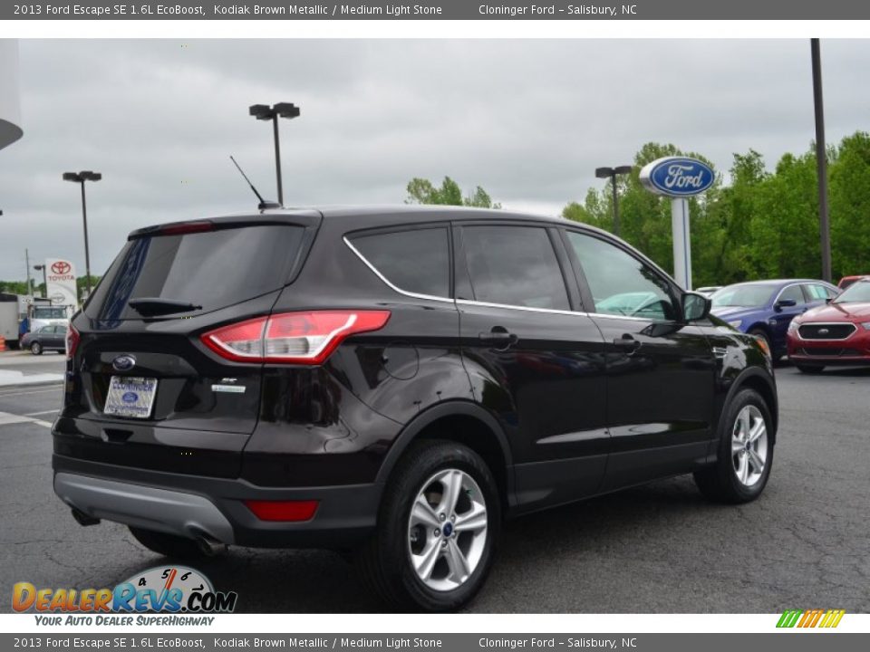 2013 Ford Escape SE 1.6L EcoBoost Kodiak Brown Metallic / Medium Light Stone Photo #3
