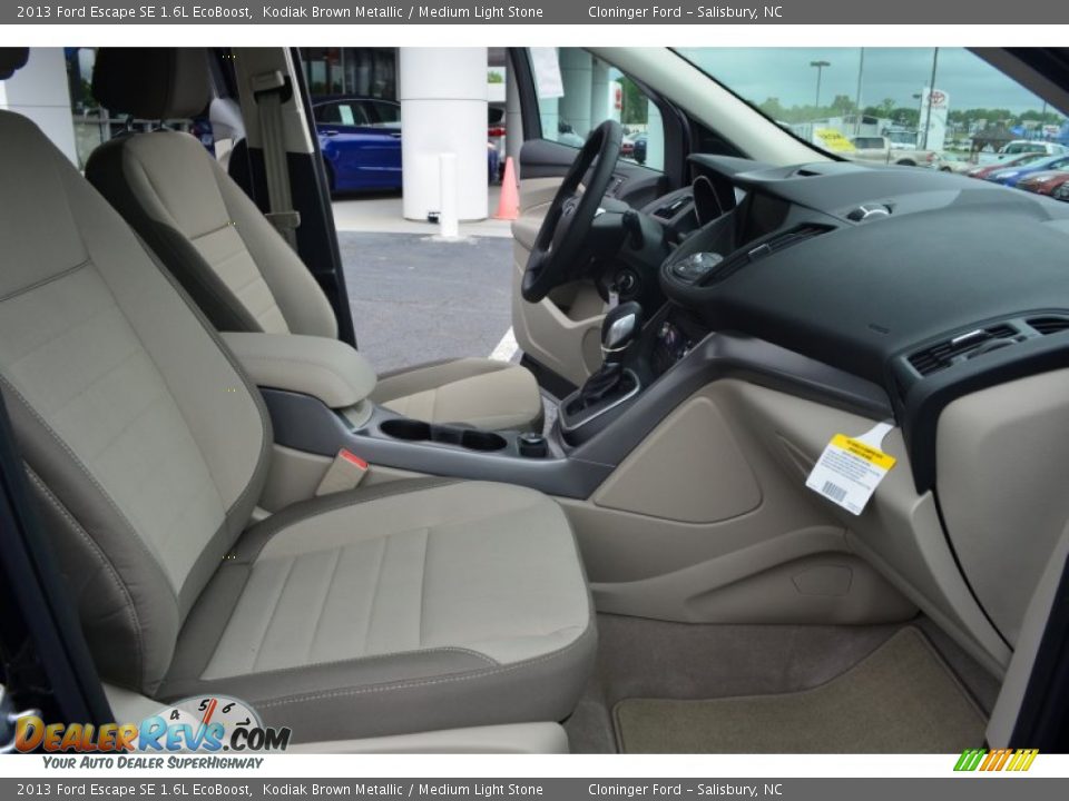2013 Ford Escape SE 1.6L EcoBoost Kodiak Brown Metallic / Medium Light Stone Photo #14